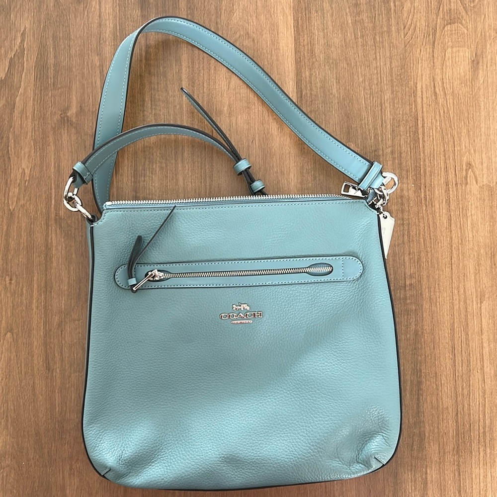 Blue Coach Crossbody Purse